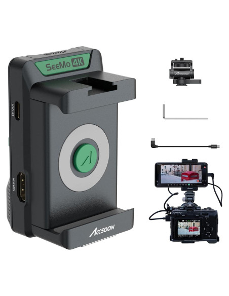 Accsoon SeeMo 4K Transmisor HDMI para Android 8 o Posterior