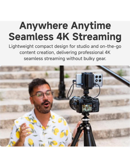 Accsoon SeeMo 4K Transmisor HDMI para Android 8 o Posterior