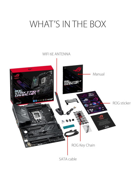 Placa Base ASUS ROG Strix Z790-F Gaming WiFi 6E ATX DDR5