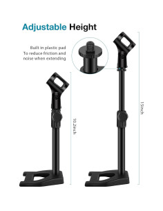 Soporte de Micrófono de Escritorio InnoGear Ajustable 0.6kg 2