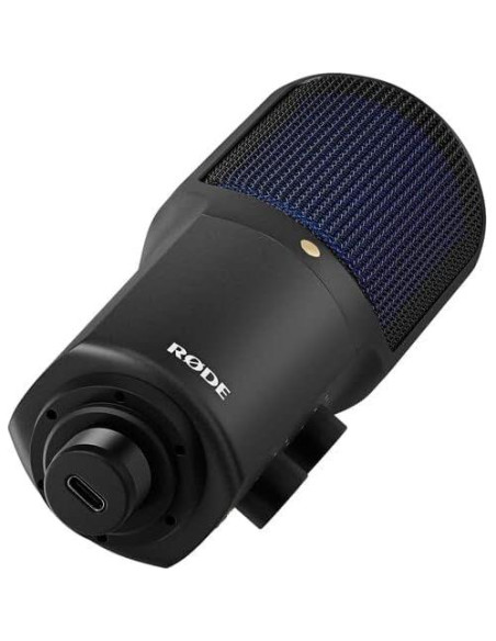 Micrófono USB Rode NT-USB+ con Brazo Ajustable y Filtro Anti-Pop