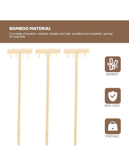 Conjunto de 64 Mini Rastrillos Zen Garneck para Jardín