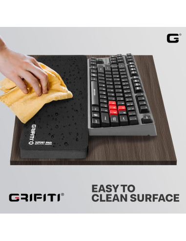 Almohadilla de Muñeca Gruesa Grifiti 61x10.16 cm Ergonómica