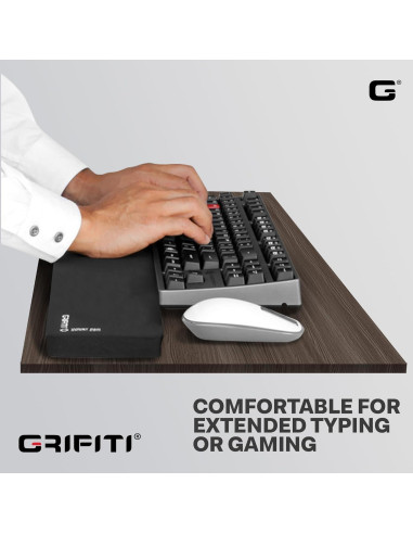 Almohadilla de Muñeca Gruesa Grifiti 61x10.16 cm Ergonómica