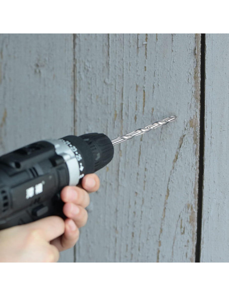 Brocas de Tornillo Extra Largas uxcell 2mm x 200mm HSS 2 Pcs