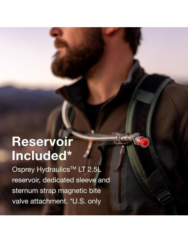 Mochila de Senderismo Osprey Skarab 30L para Hombre Verde