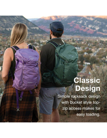 Mochila de Senderismo Osprey Skarab 30L para Hombre Verde