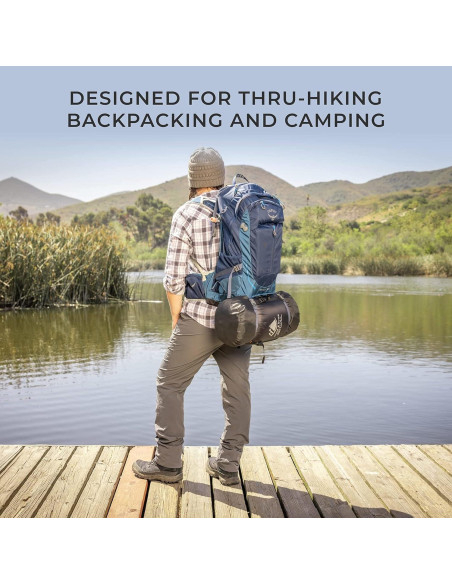 Saco de Dormir Hyke & Byke Eolus 30 F Largo Ultraligero