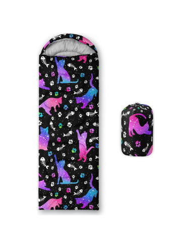 Saco de Dormir BailiPromise 3 Temporadas 79x229cm Impermeable