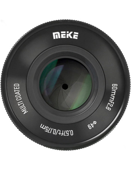Lente Macro Meike 60mm f2.8 RF Enfoque Manual para Canon Lente Macro Meike 60mm f2.8 RF Enfoque Manual para Canon