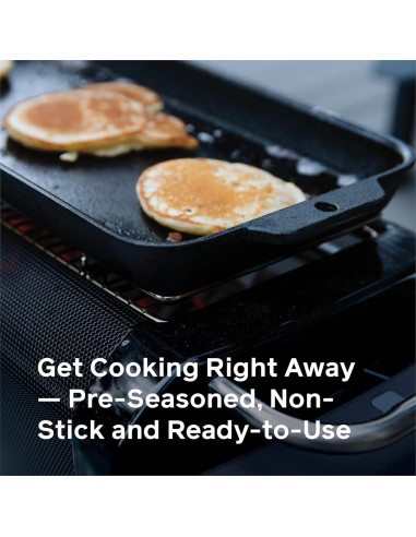 Plancha de Hierro Fundido BioLite para FirePit+, 838.9 cm