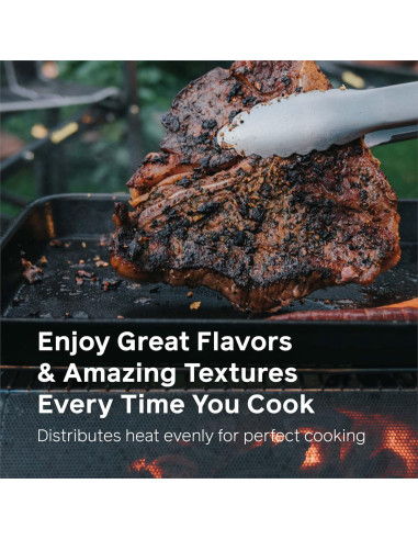 Plancha de Hierro Fundido BioLite para FirePit+, 838.9 cm