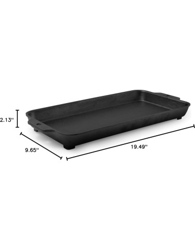 Plancha de Hierro Fundido BioLite para FirePit+, 838.9 cm