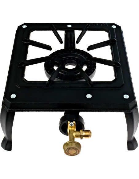 Estufa de Camping Herb de Gas Portátil 15000 BTU Hierro Fundido