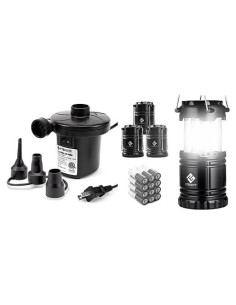 Bomba de Aire Eléctrica Etekcity 130W y Linterna Camping LED