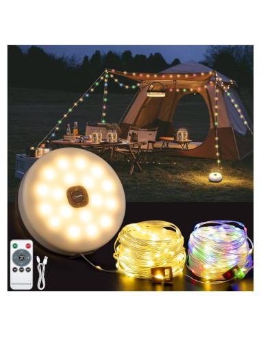 Linterna de Camping Solares Sutaig 22m 4 en 1 Impermeable