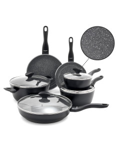 Juego de Utensilios de Cocina Lumenflon Rigoletto 10 Piezas Cerámica Antiadherente