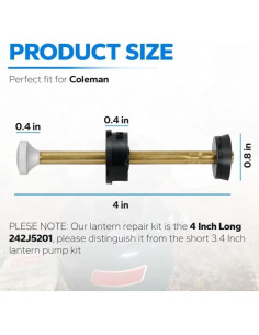 Kit de Reparación de Bomba Coleman para Estufas y Linternas 2