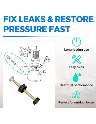 Kit de Reparación de Bomba Coleman para Estufas y Linternas