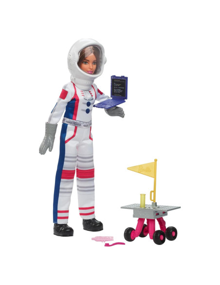 Muñeca Barbie Astronauta 65 Aniversario con 10 Accesorios Muñeca Barbie Astronauta 65 Aniversario con 10 Accesorios