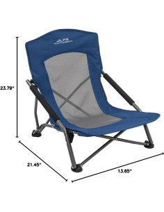 Silla Plegable Rendezvous Alps Mountaineering Azul Marino 2