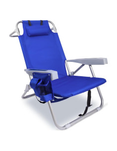 Silla de Playa Yestomo Plegable con Bolsa de Enfriamiento 350 kg