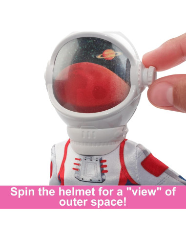 Muñeca Barbie Astronauta 65 Aniversario con 10 Accesorios