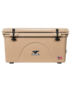 Enfriador ORCA Coolers 75L Tan - Duradero y Aislante