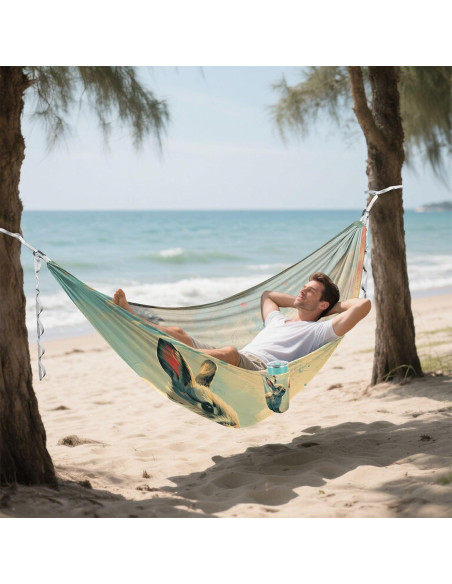 Hamaca de Camping Ligera Vigetue 149kg con Correas y Bolsa