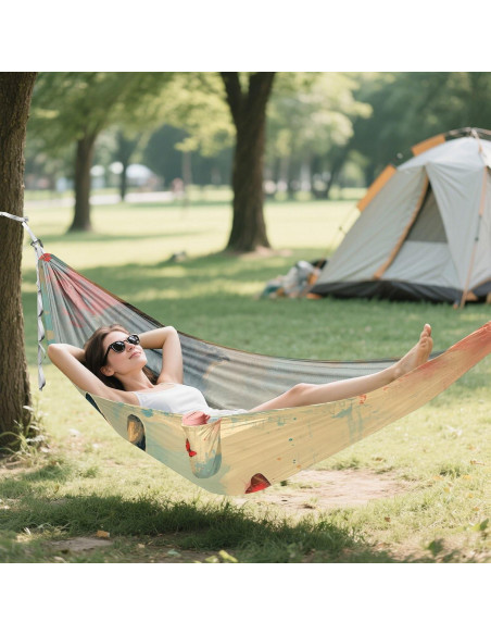 Hamaca de Camping Ligera Vigetue 149kg con Correas y Bolsa