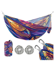 Hamaca de Camping Ligera Vigetue 150kg - Portátil con Correas