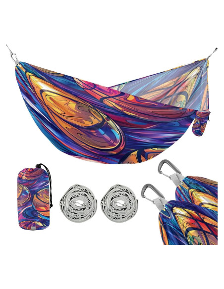 Hamaca de Camping Ligera Vigetue 150kg - Portátil con Correas