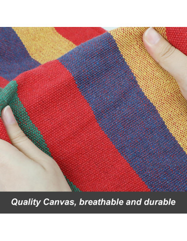 Hamaca Doble Brasileña Meelotop 340x160cm con Correas