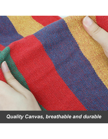 Hamaca Doble Brasileña Meelotop 340x160cm con Correas