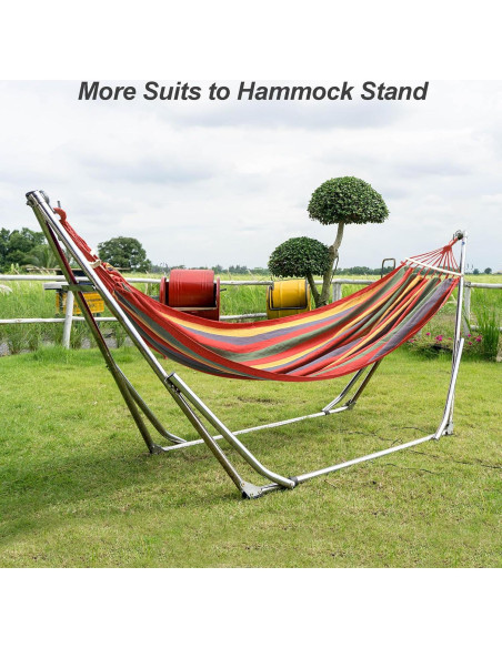 Hamaca Doble Brasileña Meelotop 340x160cm con Correas