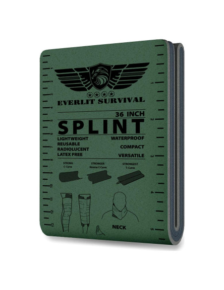Tabla de Inmovilización EVERLIT 91 cm Reutilizable Impermeable
