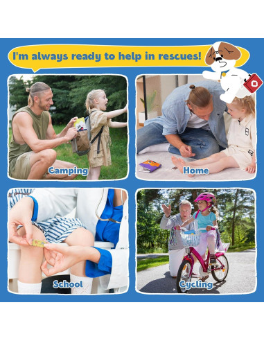 Kit de Primeros Auxilios Mini StBernard para Niños Amarillo