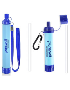 Filtro de Agua Personal Purewell para Camping y Senderismo