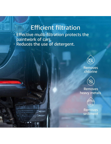Filtro de Agua Inline Aqua Crest para Lavado de Autos y Jardines