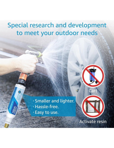Filtro de Agua Inline Aqua Crest para Lavado de Autos y Jardines