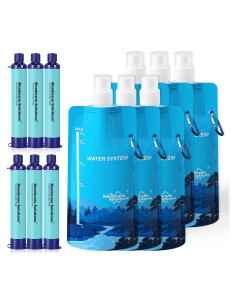 Sistema de Filtración de Agua Portátil Membrane Solutions 5 Etapas