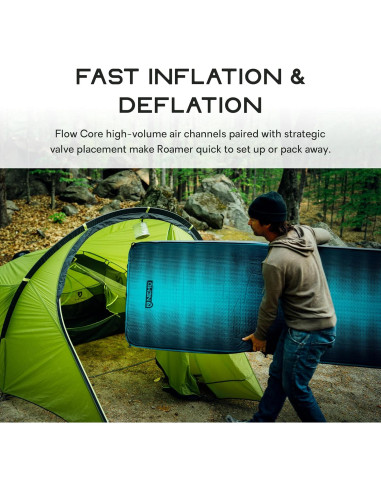 Almohadilla para dormir NEMO Roamer XL Ancho 2.49 kg Laguna