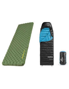 Saco de dormir ultraligero Naturehike 210x75 cm - Aislamiento R 4.6