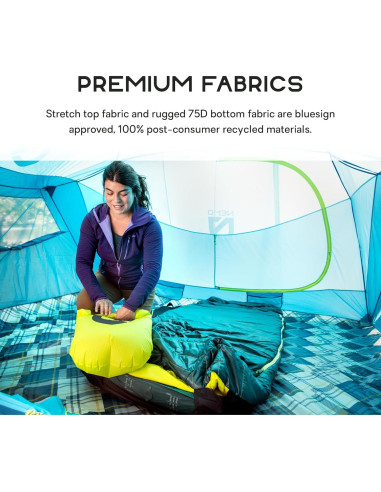 Almohadilla para dormir NEMO Roamer XL Ancho 2.49 kg Laguna