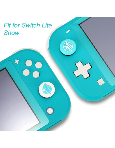 Tscope Cute Thumb Grip Caps para Nintendo Switch/Lite - Hoja Azul