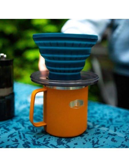 Cafetera de Goteo Portátil GSI Outdoors Java Drip Azul