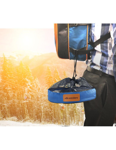 Juego de Platos de Acero Inoxidable Wealers para 2 Personas