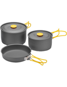 Juego de Utensilios de Cocina para Camping Alocs 8 Piezas 2