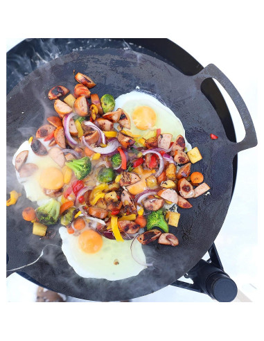 Sartén de Parrilla Muurikka 58 cm Acero Laminado para Fuego