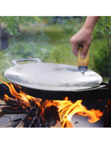 Sartén de Parrilla Muurikka 58 cm Acero Laminado para Fuego